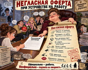 Негласная оферта: подписка на унижения при трудоустройстве